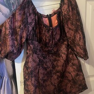 Vixen playsuit size XL by Micheline Pitt.